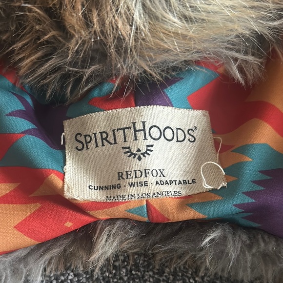 SpiritHoods Faux Fur Hooded Scarf - Picture 2 of 5